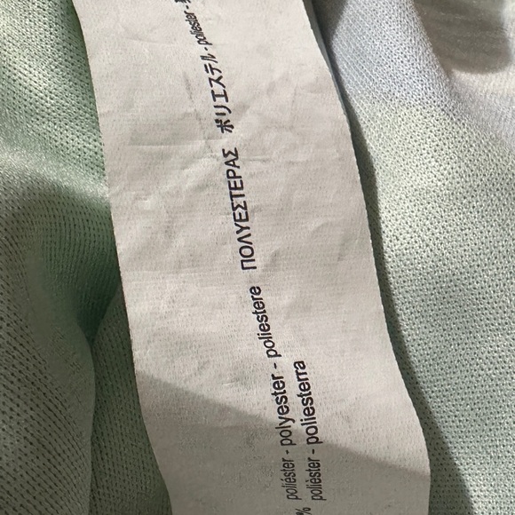 200 ZARA | EUC Turkey Elastic Waist Green Tropical Wide-Leg Pants (size S) - Picture 5 of 12